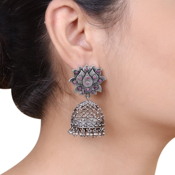 Lotus design shop earrings