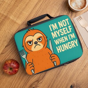 Funny Animal Lunch Bag | Kids Lunch Tote, Insulated Lunch Box, School Lunch Carrier, Meal Prep Bag for Adults