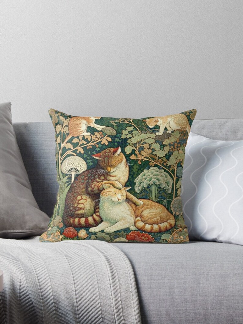 Enchanted Garden Feline Bliss