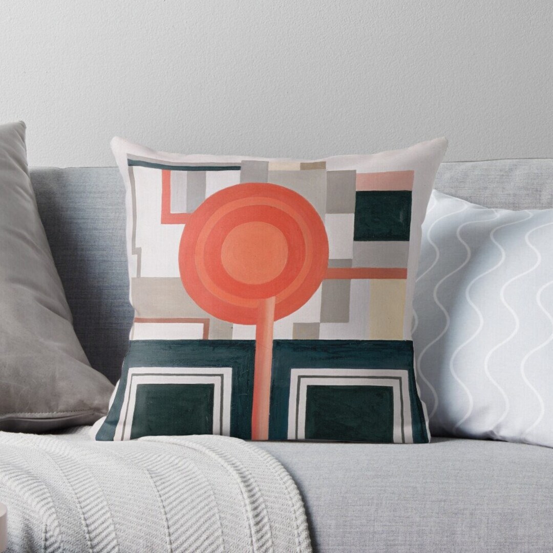 Pillow Cover Composition by Fernand Leger Cotton Linen Etsy