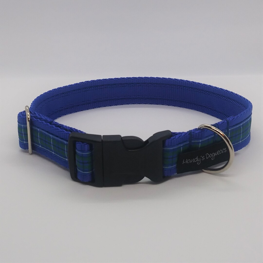 Douglas Scottish Tartan dog collars OR collar and lead sets Etsy Italia