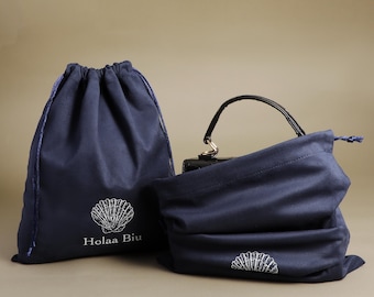 Custom Suede Drawstring Bag – Personalized Dust Bag, Storage Pouch