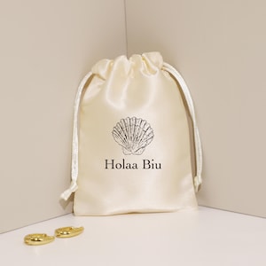 Customized High Quality 100pcs Satin storage bag, dust bag，drawstring bag, jewelry packaging