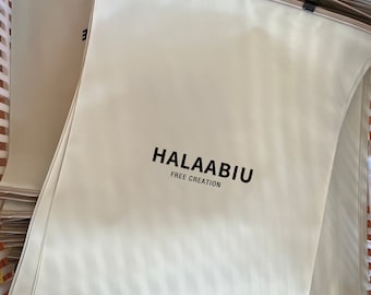 Custom Dark Beige Frosted Plastic Bags, Clothes Packaging