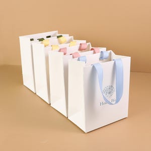 Customized Paper gift Bag, Personalized High Quality Eco-Friendly Bag, Jewelry Shopping Bag, Luxury, texture, Wedding birthday etc gift bag
