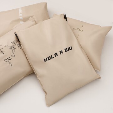 50-500 Custom cream beige biodegradable Poly Mailers Bag, Custom Shipping Bag With One Color Logo, Custom Matte Postage Bag