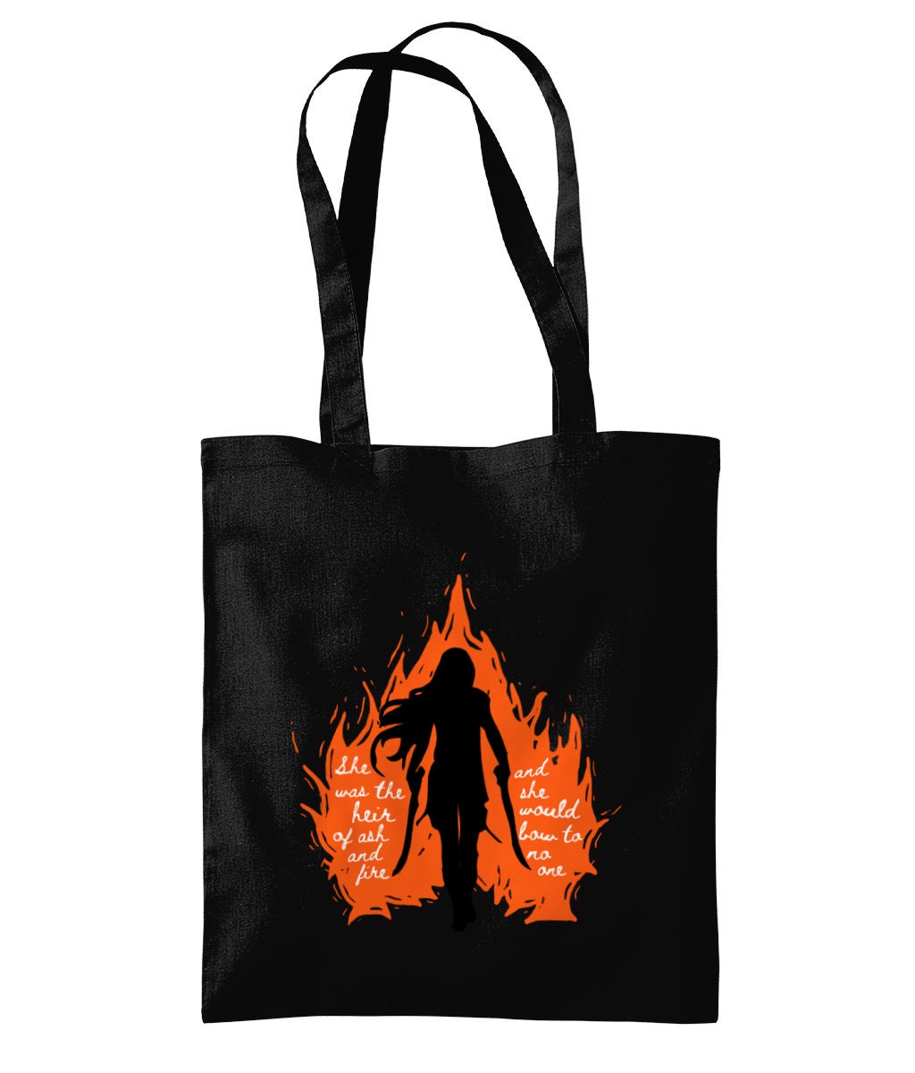 Throne of Glass Tote Bag / Heir of Ash and Fire Tote Bag / - Etsy UK