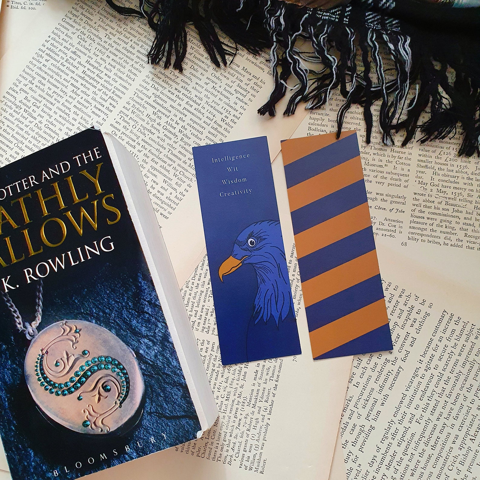 Ravenclaw Bookmark / Harry Potter Bookmarks / Ravenclaw gift | Etsy
