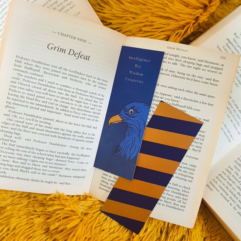 Ravenclaw Bookmark / Harry Potter Bookmarks / Ravenclaw gift | Etsy