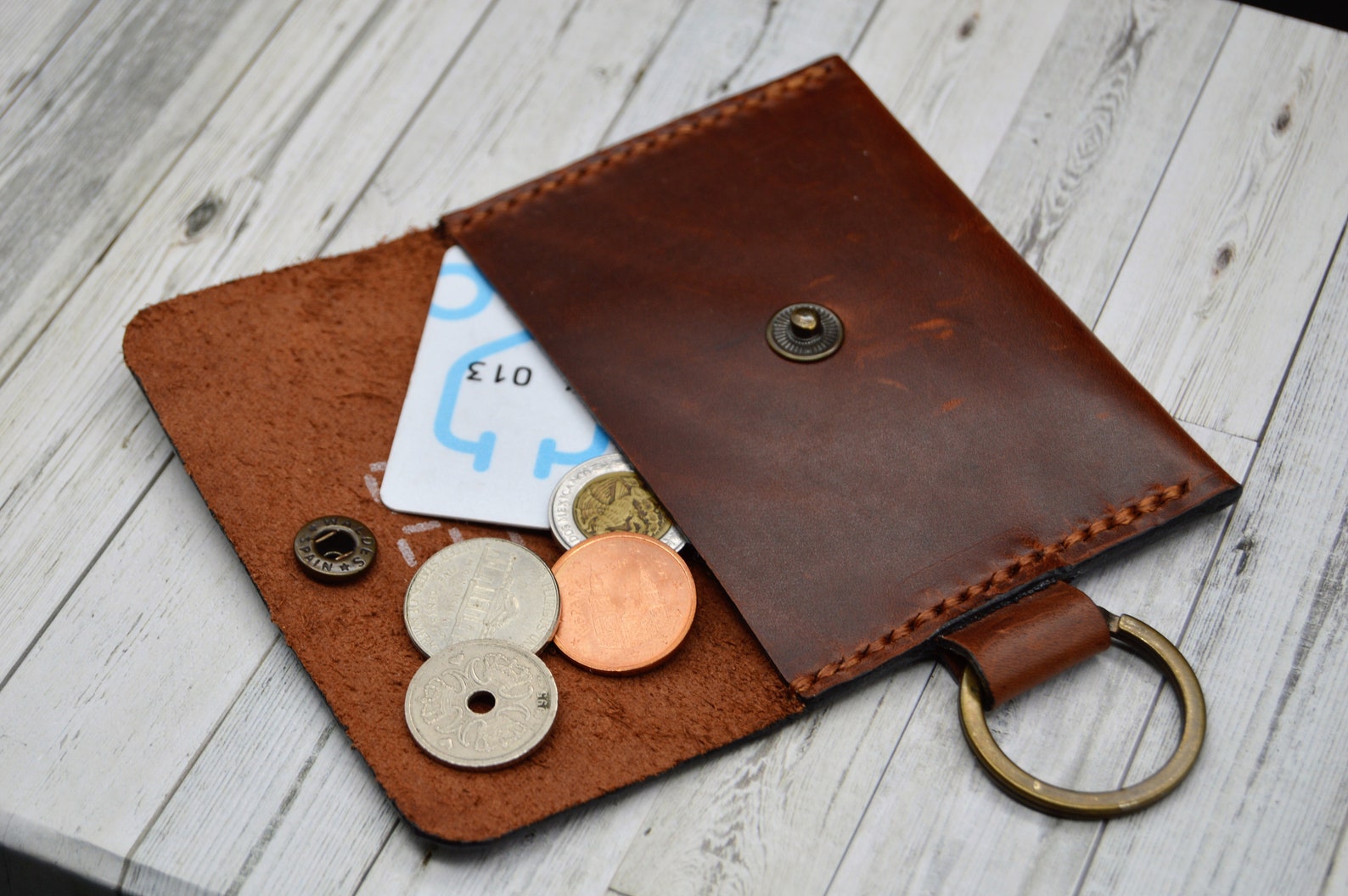 keychain wallet pouch