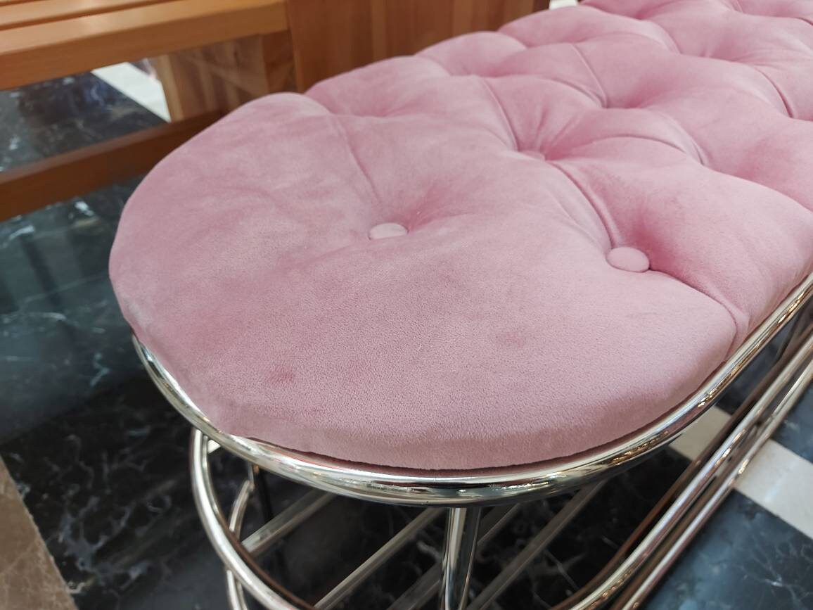 Möbel für Zuhause Ottoman Fußhocker Design Schlafzimmer | Etsy