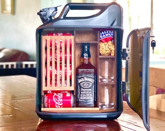 Cadeaux pour mari Cadeau d'anniversaire de fête des pères pour homme Jerrycan Mini bar Militaire papa