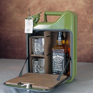 Gifts For Husband Fathers Day Anniversary Gift for Men Jerry Can Mini Bar, Fathers Day Gifts
