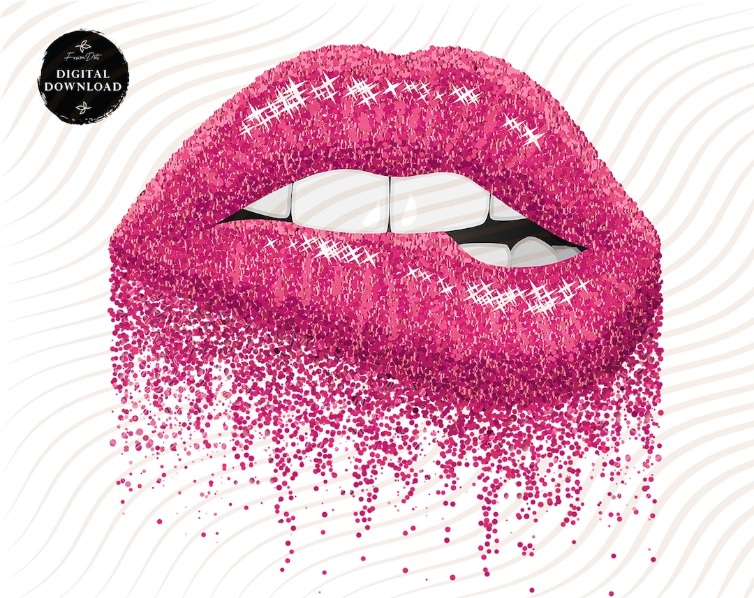 Dripping Lips Clipart Png Lips Clipart Dripping Png Printable Sparkling