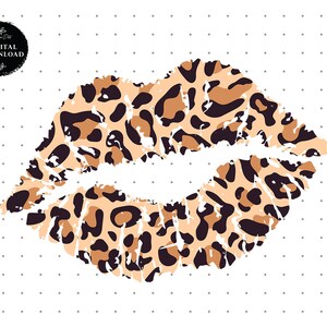 Leopard Print Lippen Clipart, Leopard Sublimation, Leopard Lippen. Png Lippen Clipart, Lippen Leopard Lippen Sublimation Download, Kuss Png