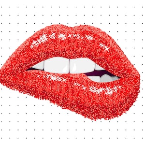 Red Lip Clip Art Png Lips Clipart Dripping lips bite png printable sparkling lips clipart purple sexy lips digital download