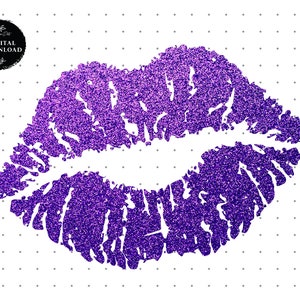 Lip Clip Art Png, Sparkling Glitter Lips Clipart, Png Lips Clipart, Printable sparkling lips clipart, Sublimation PNG File Digital Download