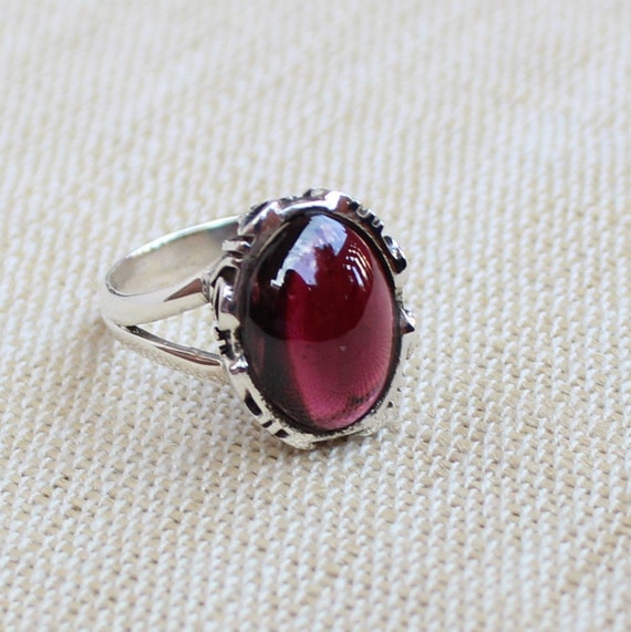 Garnet statement rings best sale