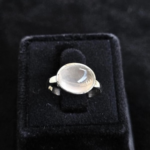Rose Quartz sterling silver handmade ring, gift for her, Pink quartz, bezel setting ring, love stone, Anniversary gift ideas, Statement Ring