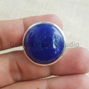 Lapis lazuli ring, huge natural blue lapis lazuli, 925 sterling silver handmade jewelry, Couple Rings, Boho Jewelry, Unisex anniversary gift
