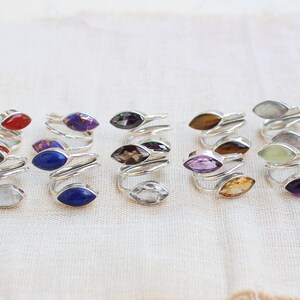 NOVICA Handmade Amethyst Cocktail Ring - .925 Sterling Silver, 4 Stones, From Bali - View #7