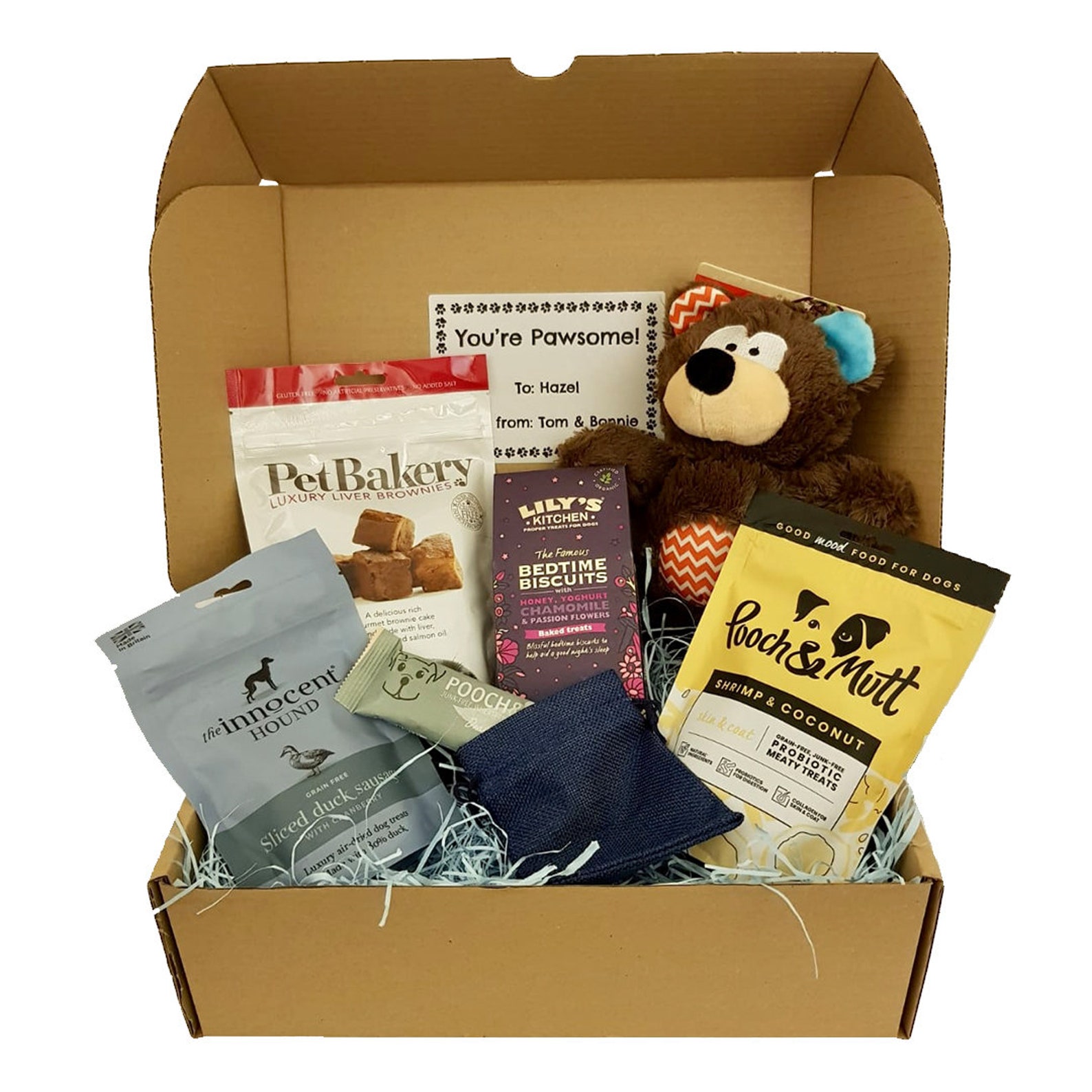 Personalised Luxury Dog Hamper Etsy