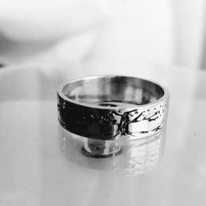 Yggdrasil Tree of life 925 sterling silver ringl Family tree of  Norwegian jewelry Forest ring with nature.Men Viking ring Yggdrasil