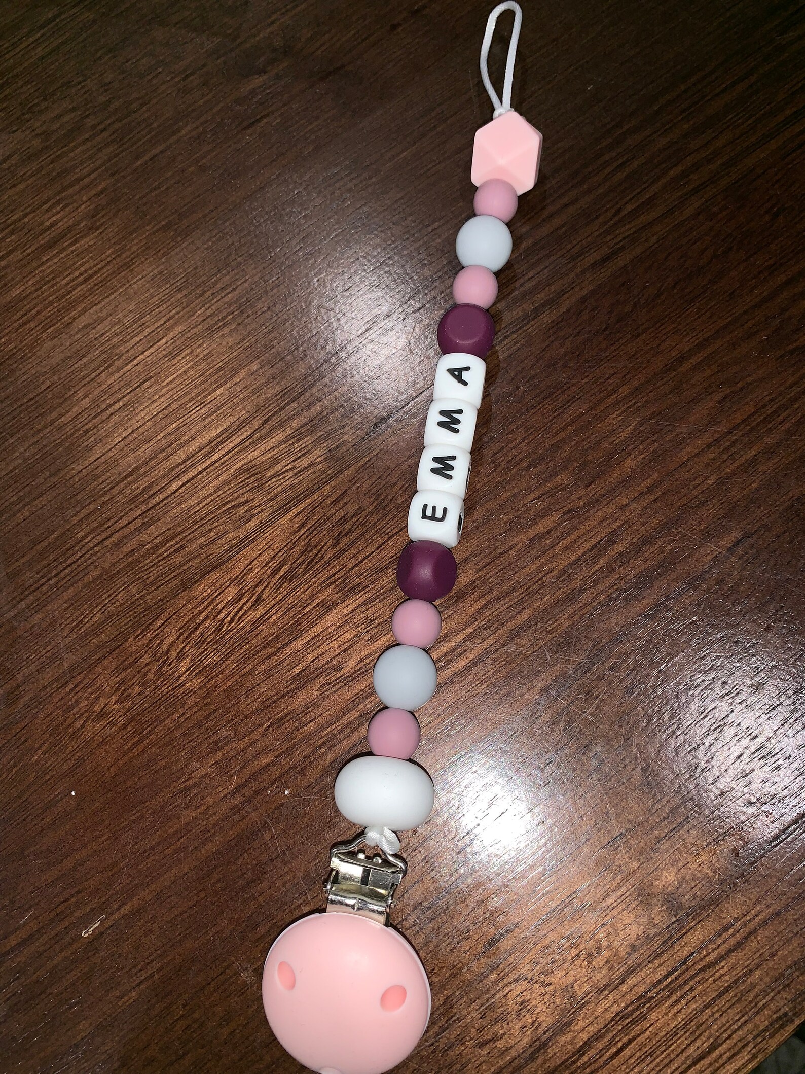 Personalised Dummy Chains/ Personalised Dummy Clips Etsy