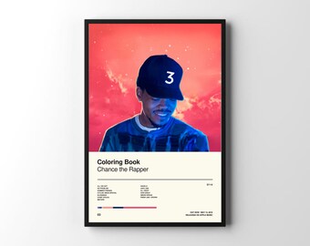 Download Chance The Rapper Poster Etsy
