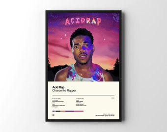 Chance The Rapper Magazine Cover Acid Rap Music Poster Silk 13x20/" 20x30/" 24x36