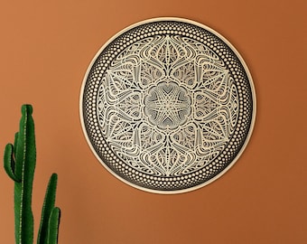 Wanddecoratie Heilige geometrie-mandala "Sonata"