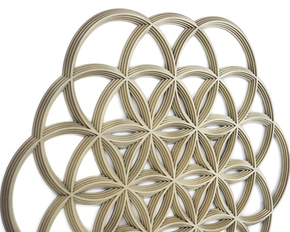 Wall Art Sacred Geometry Mandala seed of Life - Etsy