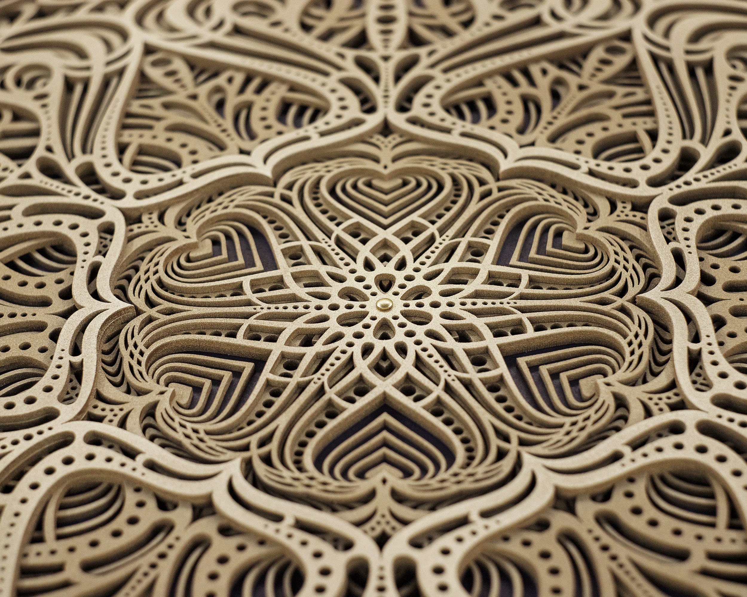 Wall Art Sacred Geometry Mandala "sonata" - Etsy