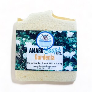 Gardenia Goat Milk Soap - Luxurious, All-Natural, Handcrafted Skincare