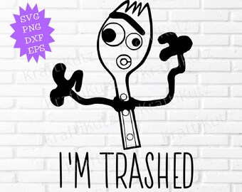 Download Free Forky Svg Toy Story Svg Disney Svg Forky Quote Etsy SVG Cut Files