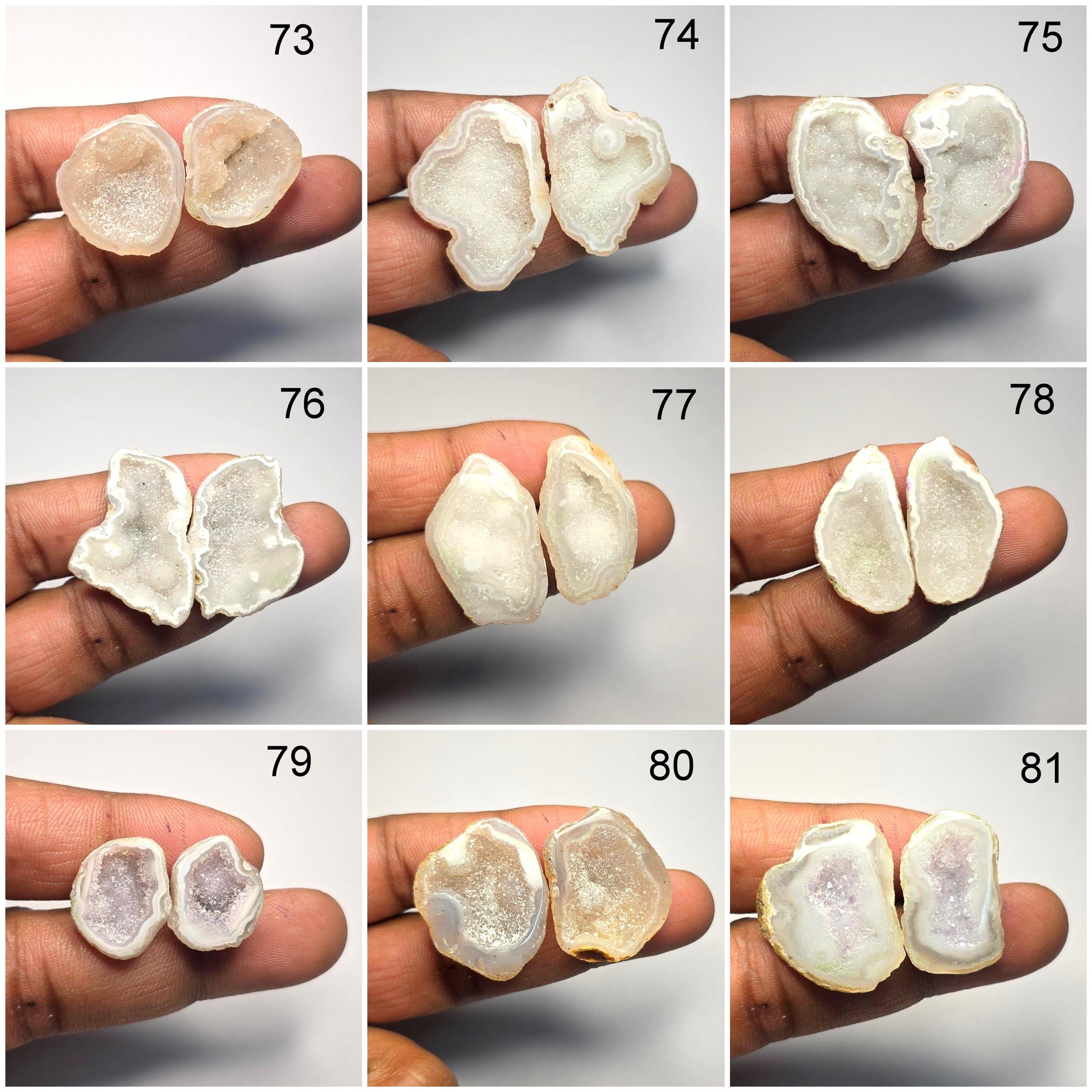 Géode D'agate En Forme De Fleur - Objet De Décoration Naturel - Italie - Neuf