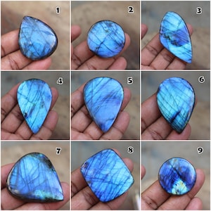 Lots of Natural Blue flashy labradorite smooth cabochon, labradorite cabochon for making  jewelry, labradorite oval for macrame