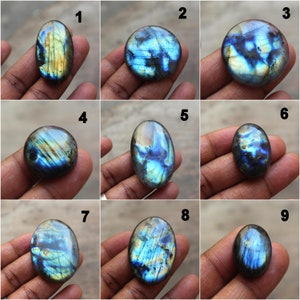 New arrival ! Lots Natural labradorite smooth cabochon, labradorite cabochon for making  jewelry, labradorite oval for macrame making