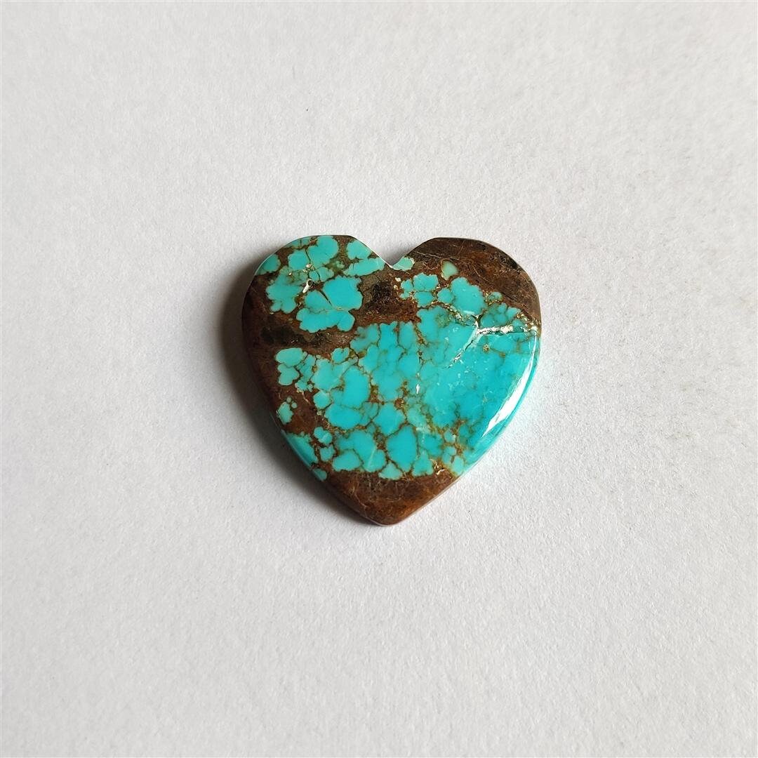 Spider Web Number 8 Mine Turquoise Number 8 Turquoise Smooth