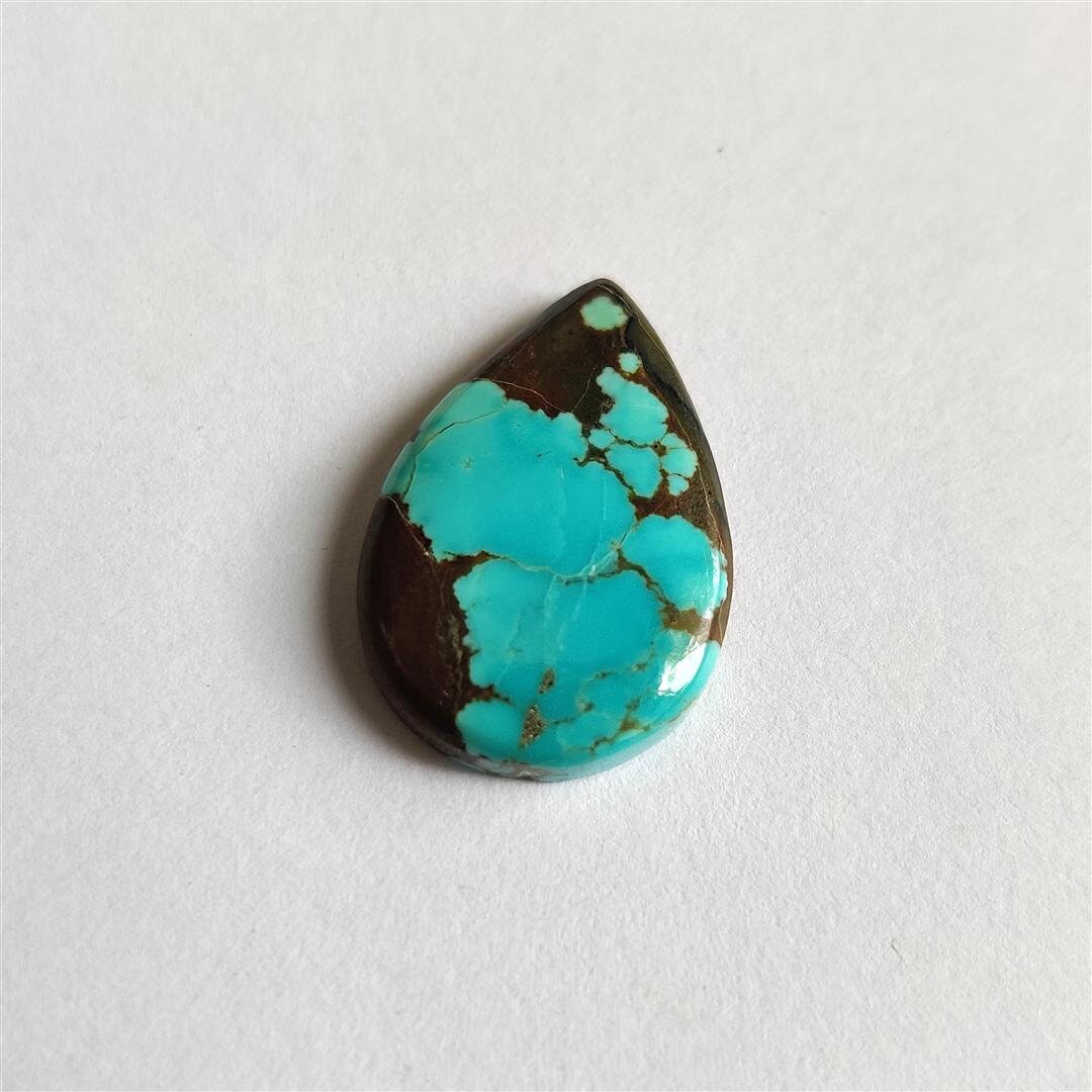 Number 8 Mine Turquoise Number 8 Turquoise Smooth Cabochon