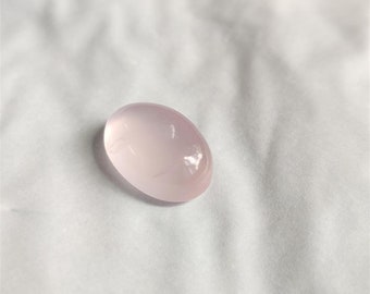 Rose quartz cabochon | Natural Rose quartz smooth cabochon 18x13 MM | rose quartz cabochon for making jewelry | rose quartz cabochon