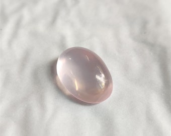 Rose quartz cabochon | Natural Rose quartz smooth cabochon 22x15 MM | rose quartz cabochon for making jewelry | rose quartz cabochon