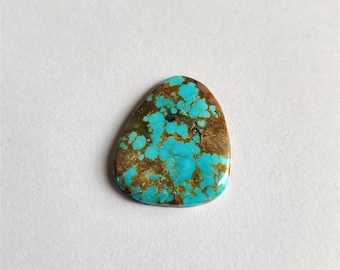 Cabochon turchese numero 8: pietra preziosa ovale (22 x 18 mm)