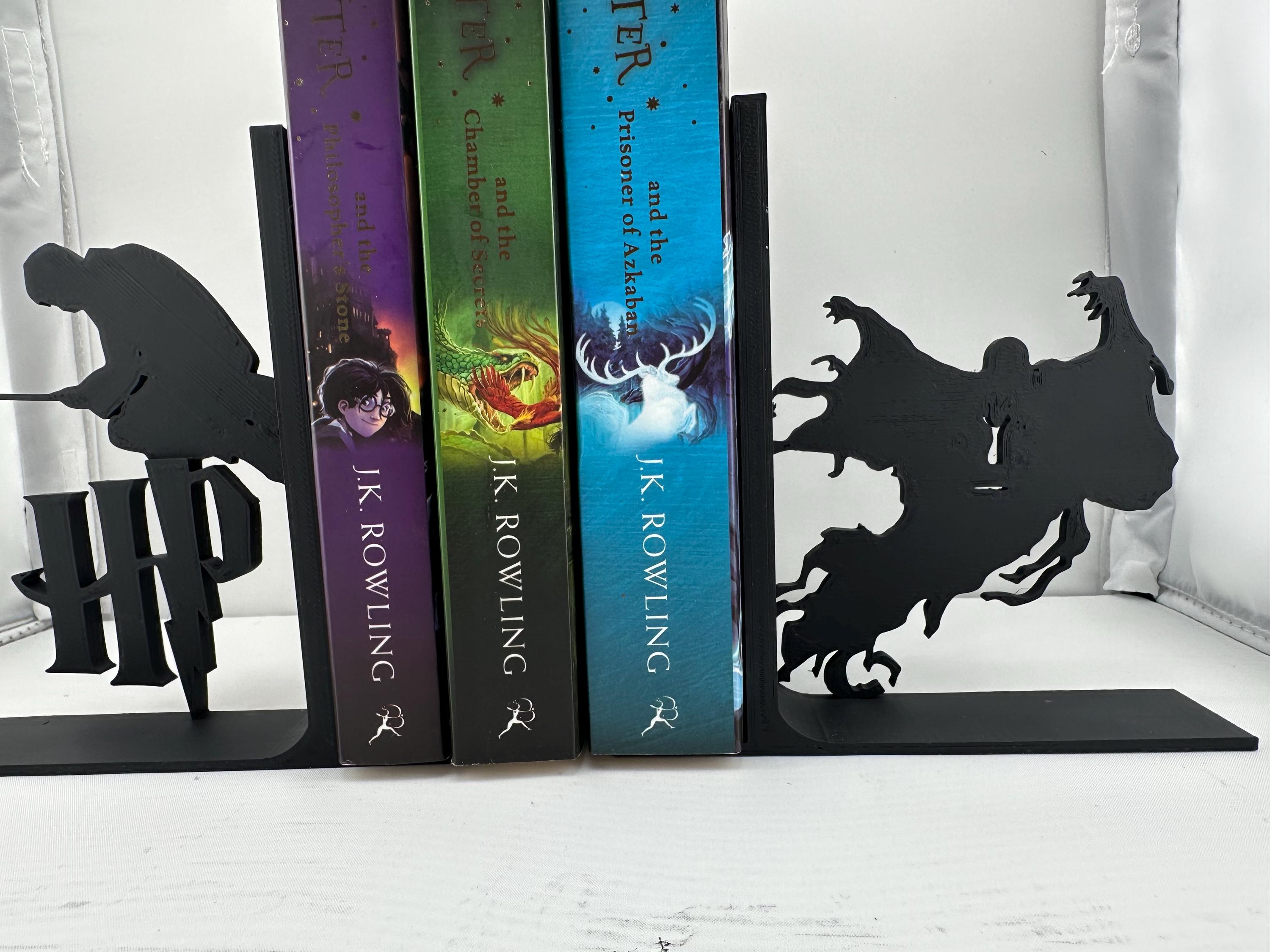 Bookends, Wizard / Demon. Iconic Film / Pair or single bookend, available in a range of colours