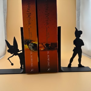 Bookends, Iconic Film, Pair or Single bookend, available in a range of colours. Silhouette