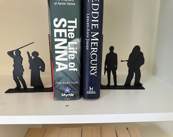 Bookends, Iconic Films/Movies, Pair or Single bookends, available in a range of colours