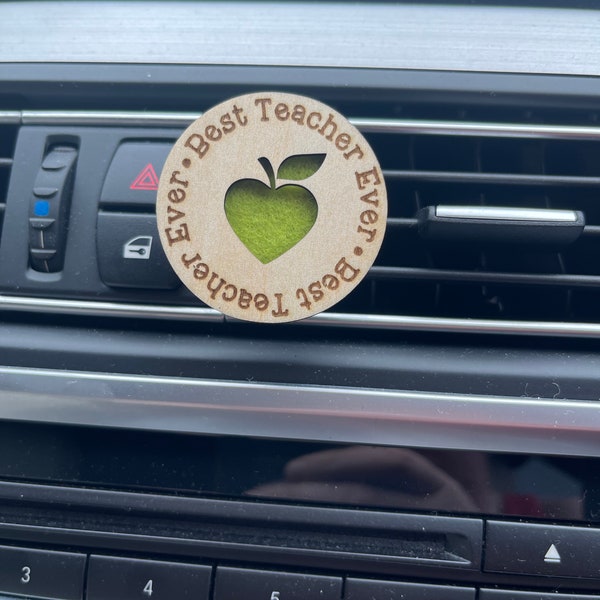 Best Ever Teacher Car/Office Air Freshener