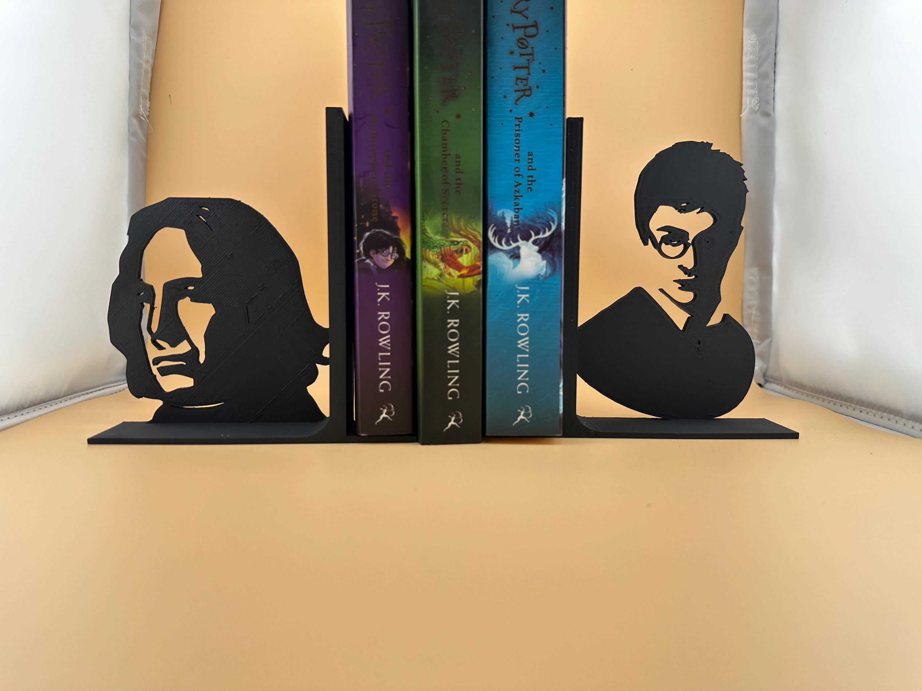 Bookends, Wizard / Teacher. Iconic Film / Pair or single bookend, available in a range of colours. Silhouette