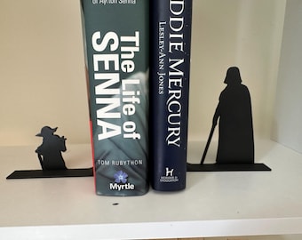 Bookends, Iconic Films/Movies, Pair or single bookend, available in a range of colours. Now Stronger