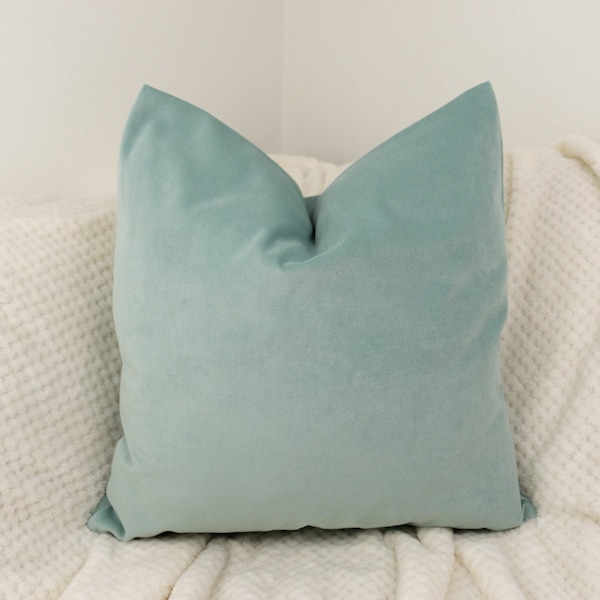 Mint Green Pillows Etsy